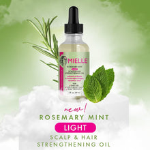 Load image into Gallery viewer, Mielle Rosemary Mint Light Scalp &amp; Hair Strengthening Oil (59ml)
