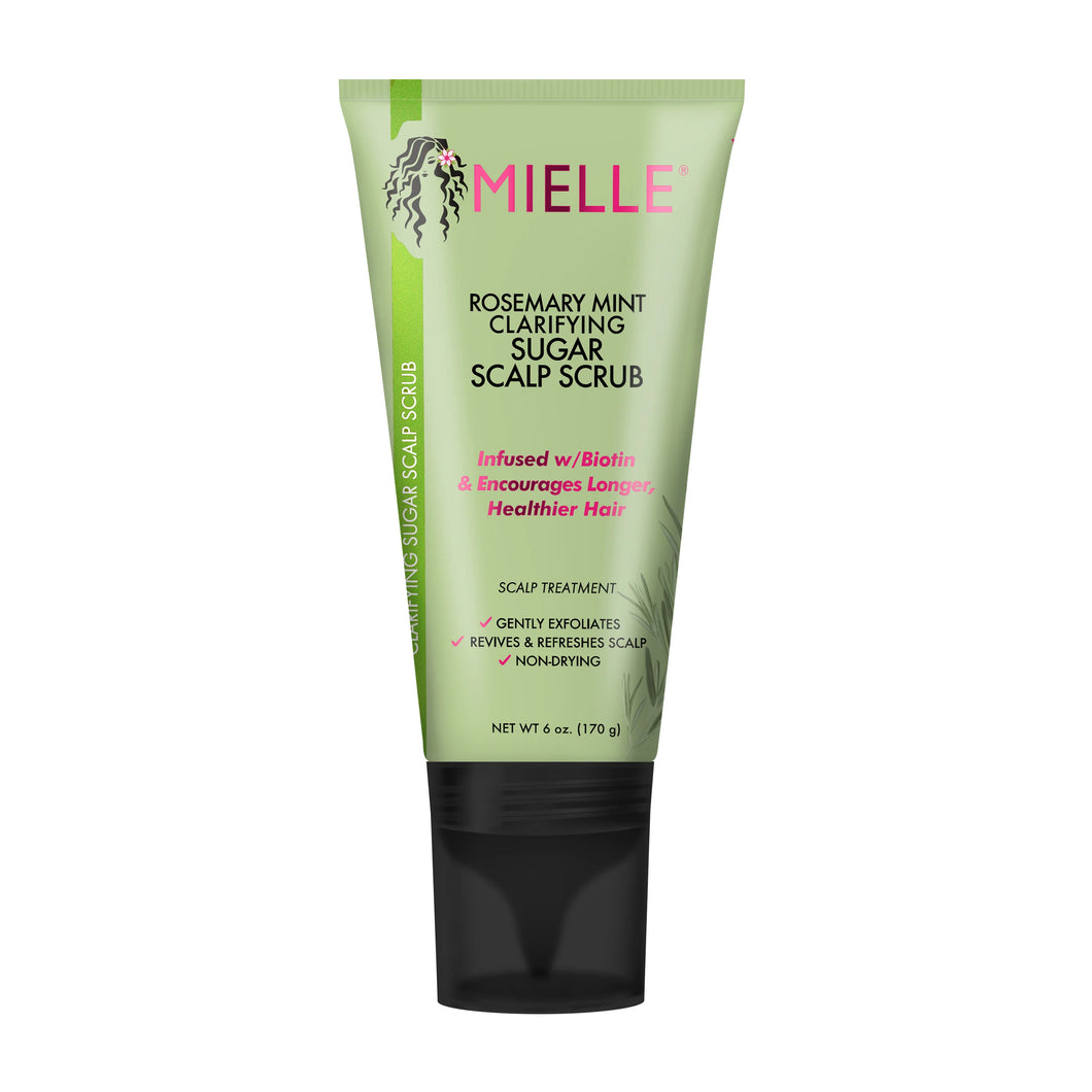 Mielle Rosemary Mint Clarifying Sugar Scalp Scrub (170g) سنفرة الروزماري لفروة الرأس