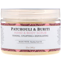 Load image into Gallery viewer, Nubian Heritage Patchouli &amp; Buriti , Hand &amp; Body Scrub 340g
