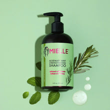 Load image into Gallery viewer, Mielle Rosemary mint strengthening Shampoo (355ml) شامبو الروزماري و البوتين
