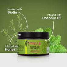 Load image into Gallery viewer, Mielle Rosemary Mint Strengthening Hair Masque (340g) ماسك الروزماري لتقوية وترطيب الشعر
